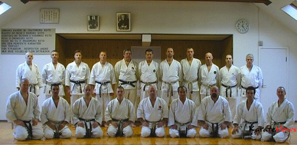 Fra Shihankai træning tilbage i 1995 på Honbo Dojo