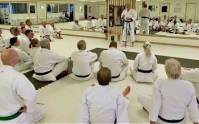 Seminar with Frank Starck-Sabroe sensei in Halmstad Karate Academy