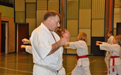 Træningsseminar ved to Shihans hos BS Karate