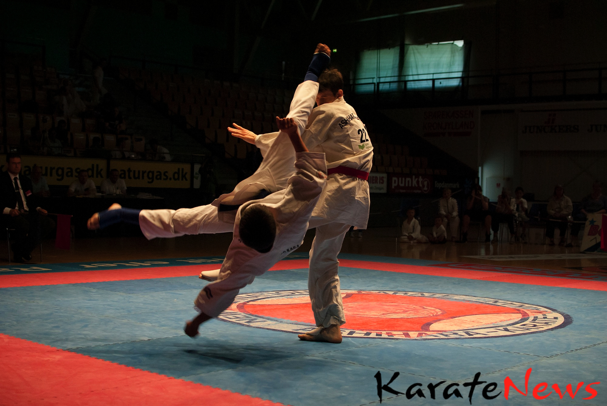 Internationalt Karatemesterskab i Stadionhallen i Viborg