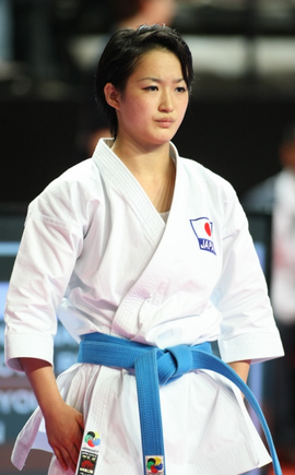 KIYOU SHIMIZU fra Japan - I finalen i kvinde kata
